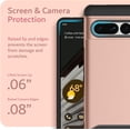 thumbnail image 4 of TUDIA Merge Case for Google Pixel 7 Pro (2022), Dual Layer Shockproof Slim Protective Cover, Rose Gold, 4 of 7