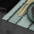thumbnail image 6 of (4 pack) Thyme & Table Green Fringe Placemat, 6 of 6