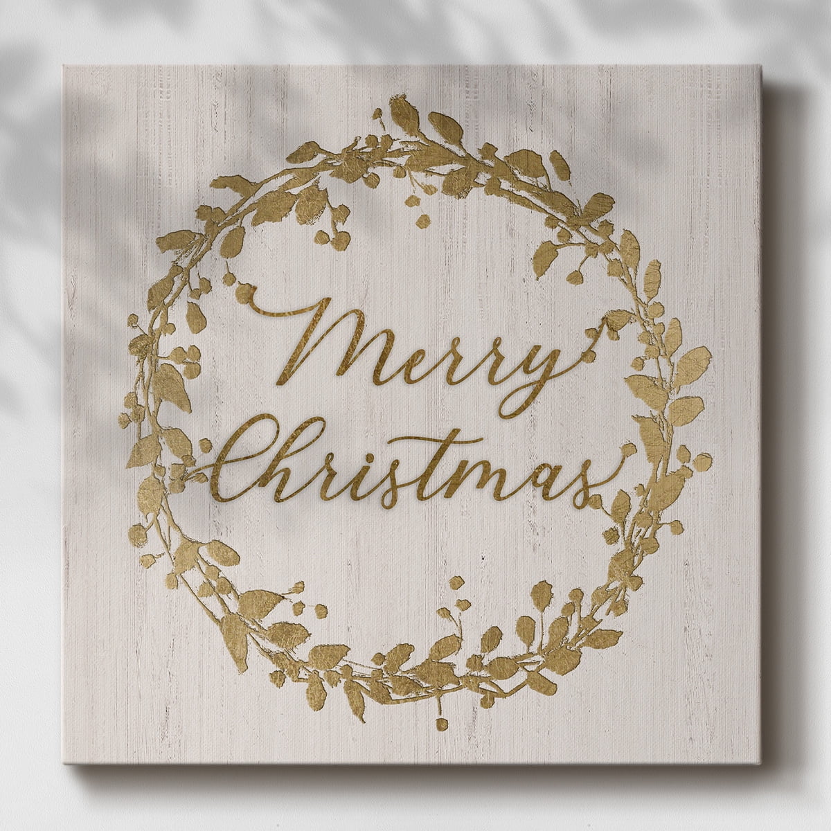 Nativity Wreath- Gallery Wrapped Canvas