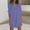 Purple, variant on Shirts Women Button Down Cotton Womens Solid Color Neck Loose Blouse Long Sleeve Casual Work Tunic with Pocket Navy 4X
