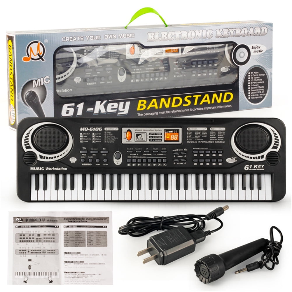 61 Keys Kids Piano Electronic Multifunction Keyboard Piano Musical  Instrument