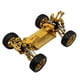 thumbnail image 2 of Bewildely 1/14 coche de Control remoto Marco de Metal modificado diferenciales mejorados pieza de repuesto montar accesorios de conjunto de automóviles Kits de construcción modelo Oro Bewildely FN010379-01, 2 of 6