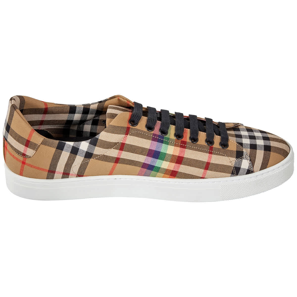 Burberry Men's Rainbow Vintage Check Sneakers, Brand Size  