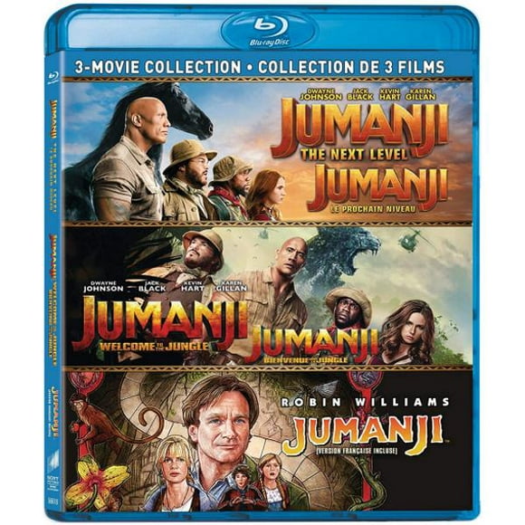 Jumanji, 3 Films [Jeu de Blu-Ray]