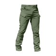 thumbnail image 4 of Men's Tacticals Cargo Pants Water Resistant Lightweight Hiking Pants Outdoor Work Pants with Multi Pockets(None Belt), 4 of 9