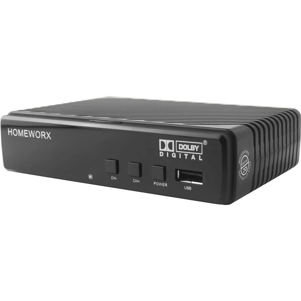 HomeWorx by Harry Slatkin Mediasonic HW130STB Ultra Slim Digital