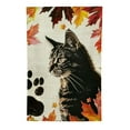thumbnail image 2 of Fall Garden Flag Double Sided, Small Welcome Black Cat Garden Yard Flags for Seasonal Outside Outdoor House Decoration, 2 of 6