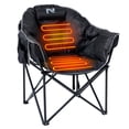 thumbnail image 3 of NAIZEA Oversized Heated Camping Chair, Portable Folding Lawn Chair, 3 Heat Levels, Outdoor Lounge Patio Chair, with Large Pockets , Travel Bag and Headrest, Supports 500lb, 3 of 10