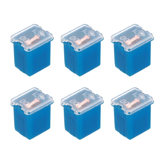 6 Pcs Low profile Car Fuses,32V DC 100A Box Shaped Cartridge Fuse Automotive