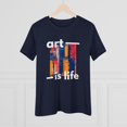 thumbnail image 4 of "Art Is Life" Women's Cotton Graphic Tee, 4 of 4