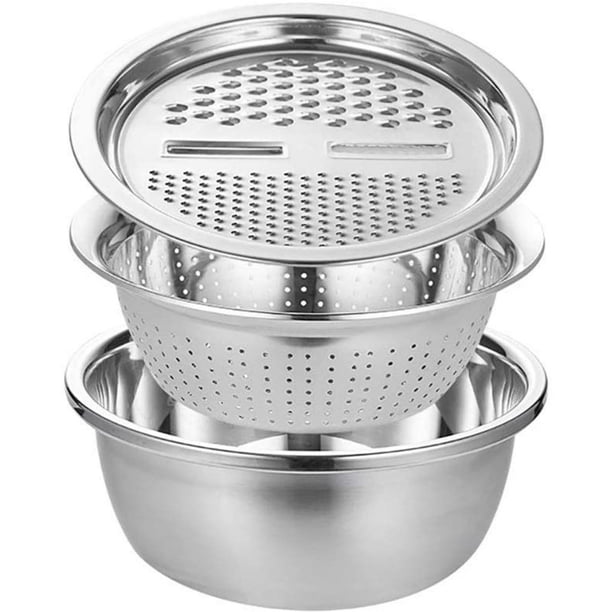 Cortadora Multifuncional De Acero Inoxidable Con Recipiente