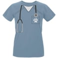 thumbnail image 1 of Costume de Vétérinaire d'Halloween, T-Shirt Bio pour Femmes, 1 of 1