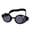 M, variant on Light Comfort Unisex Eyeglasses Dual UV & Blue Light Protection Anti Reflection Lens Stretch Spring Hinge Simple Style Daily Glasses