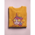 thumbnail image 3 of You Are Magic . Sweatshirt Women -Image by Shutterstock, Female Small, 3 of 4