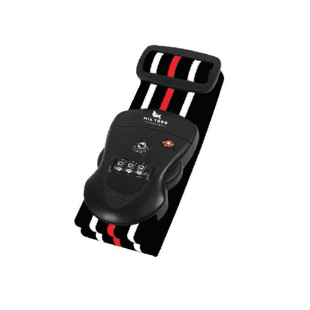 Mia Toro Luggage Strap with 3 Digit TSA Lock