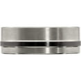 thumbnail image 5 of Titanium Black Ti Flat Cut Edge 8mm Band, 5 of 6