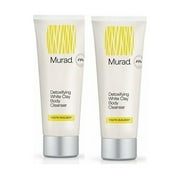 2 X Murad Detoxifying White Clay Body Cleanser. 6.75 Oz. each.
