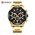 thumbnail image 1 of Reloj Curren KREc9418 Hombre Dorado, 1 of 5