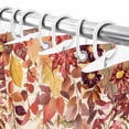 thumbnail image 7 of Shower Curtains for Bathroom-72"x72",Autumn Country Pumpkins on Letter Waterproof Bath Curtain Grommet Shower Curtain Set, 7 of 7