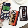 thumbnail image 2 of Funda suave de estilo Retro con cinta de casete Vintage para iPhone 14 Pro Max 13 12 11 Pro XS Max Mini SE 2022 2020 7 8 6 6S Plus X XR Coque Fivean unisex, 2 of 2