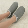 thumbnail image 6 of Barerun Women Men Fuzzy Slippers Warm Indoor Outdoor House Shoes, 6 of 6
