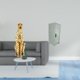 thumbnail image 2 of Escultura Decorativa De Guepardo Dorado Para Armario, Centro De Mesa, Organizador Apilable, Contenedor De Almacenamiento, Adorno Para Oficina, Decoración Del Hogar, 2 of 8
