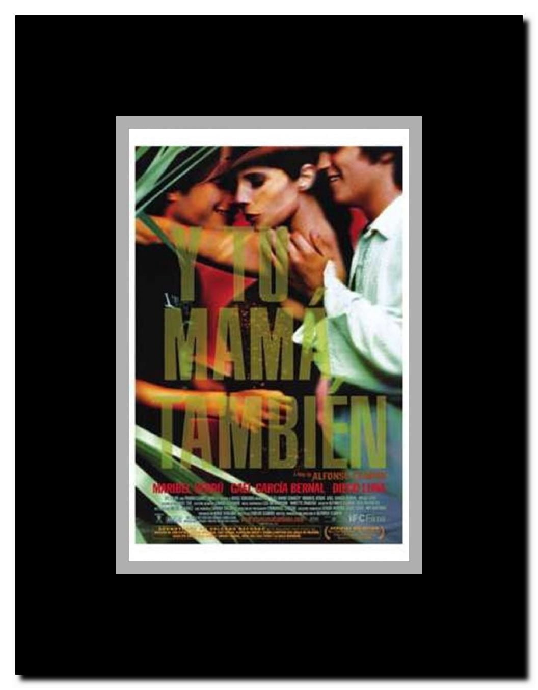 Y Tu Mama Tambien Framed Movie Poster Walmart Com