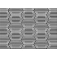 thumbnail image 1 of Ahgly Company Indoor Rectangle Patterned Dark Gray Area Rugs, 4' x 6', 1 of 1