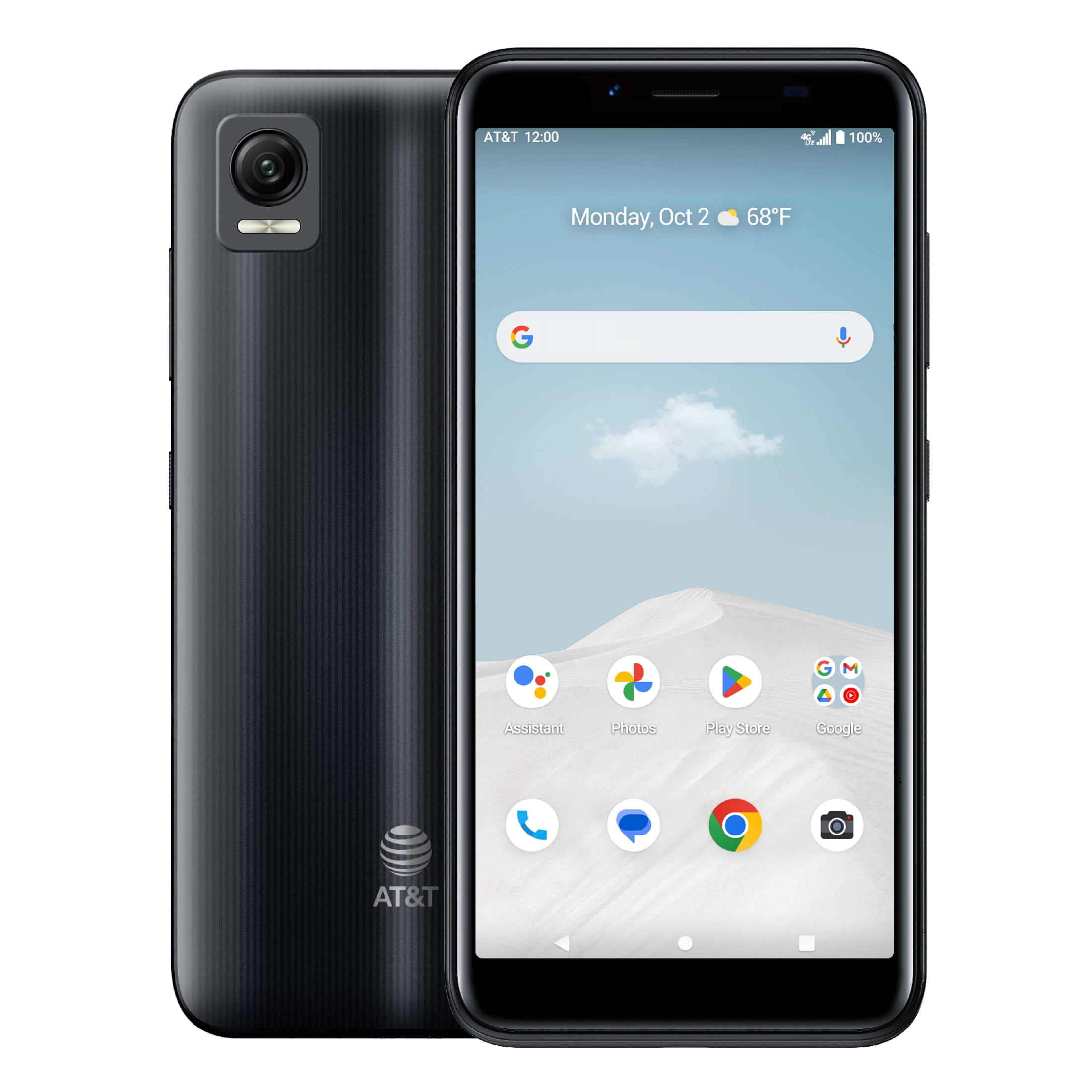 AT&T Vista, 32GB, Onyx Black - Prepaid Smartphone
