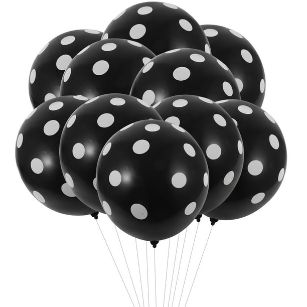 KAKOWELY 100 globos de látex con puntos para fiestas, bodas y decoración.