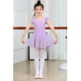 thumbnail image 7 of Yuyuekeji Girls Dance Ballet Leotards,Kids Ruffle Sleeve Tutu Girls Skirted Dresses 4-11 Years, 7 of 7