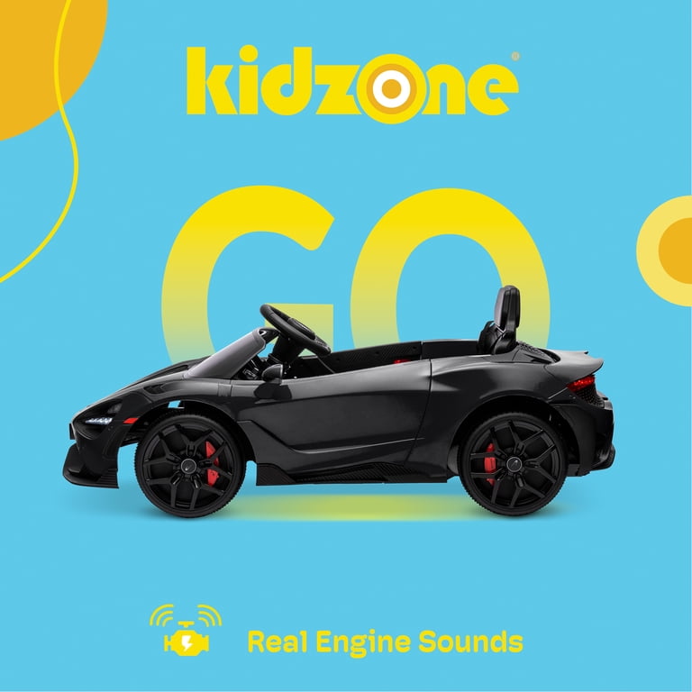 KidZone 12V McLaren 765LT Kids Ride On Car, 2 Speeds, Parent