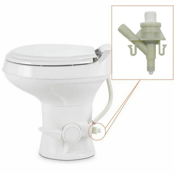 Furulu 385311641 RV Pedal Flush Toilet Water Valve Kit For 300 310 320