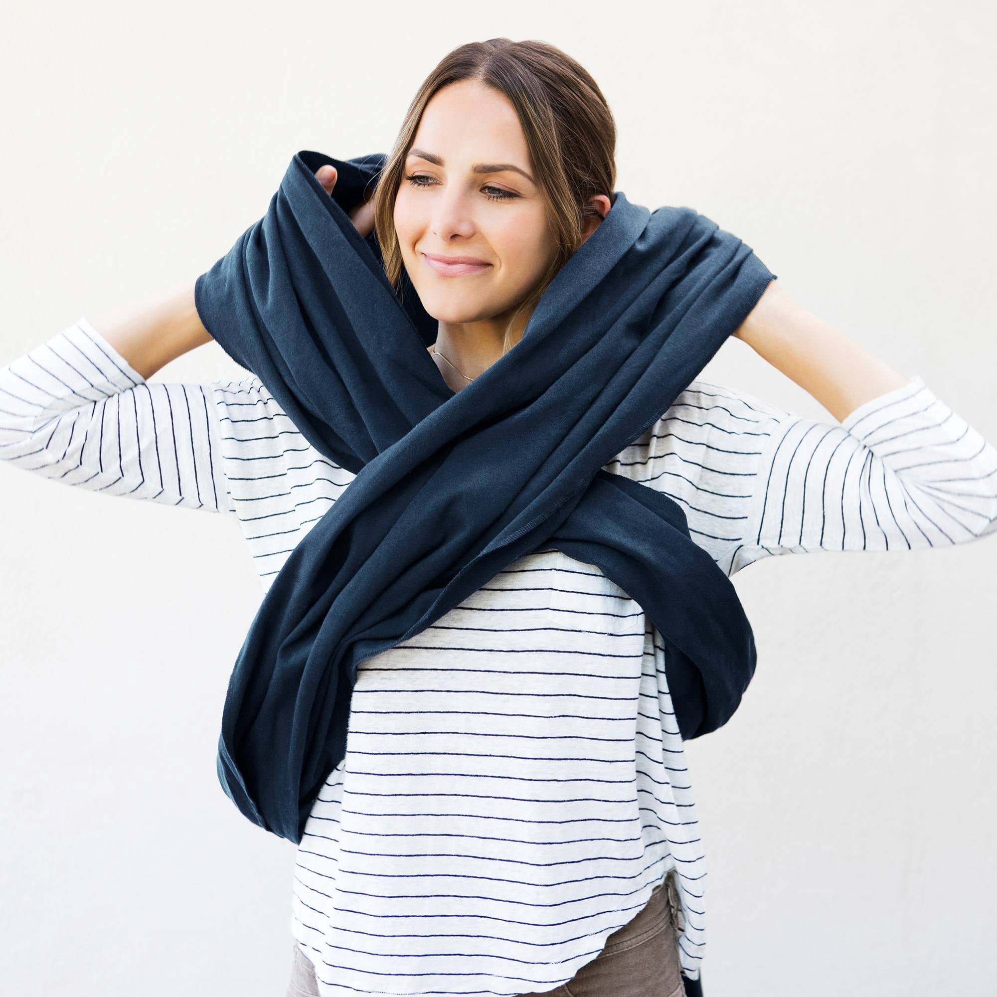 Moby Wrap Fit Hybrid Baby Carrier in Midnight