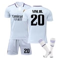 thumbnail image 1 of 22-23 Camiseta de fútbol infantil local del Real Madrid Vinicius No. 20 VINI JR - 10-11 años brillar Electrónica, 1 of 2