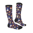 thumbnail image 4 of Lsque Gnomes And Houses Printed Crew Socks Men's Women's LightWeight Thin Casual Calf Socks ,Knee High Socks,Cotton Socks, 4 of 9