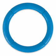 JW Invincible Chains Single Link Dog & Cat Toy, Blue, 6 Inch
