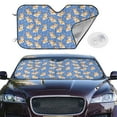 thumbnail image 2 of Haiem Corgi Car Windshield Sun Shade - Blocks UV Rays Sun Visor Protector, Sunshade to Keep Your Vehicle Cool, Universal Fit SUV Van Sedan-Small, 2 of 7