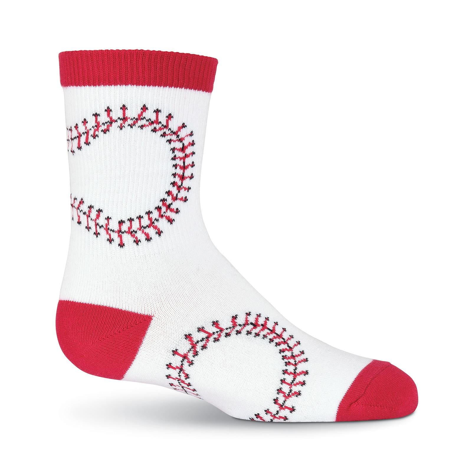 K. Bell Socks K. Bell Kids Baseball Crew Socks, Kids 114 Medium