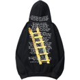thumbnail image 3 of XINQIHANG Men's Hoodie Hip Hop Pullover Sweaters for Teenagers, 3 of 3
