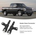 thumbnail image 3 of Heater Hose Connector, 2PCS 15055343  for EXT 2002 To 2013 Black,White, 3 of 7