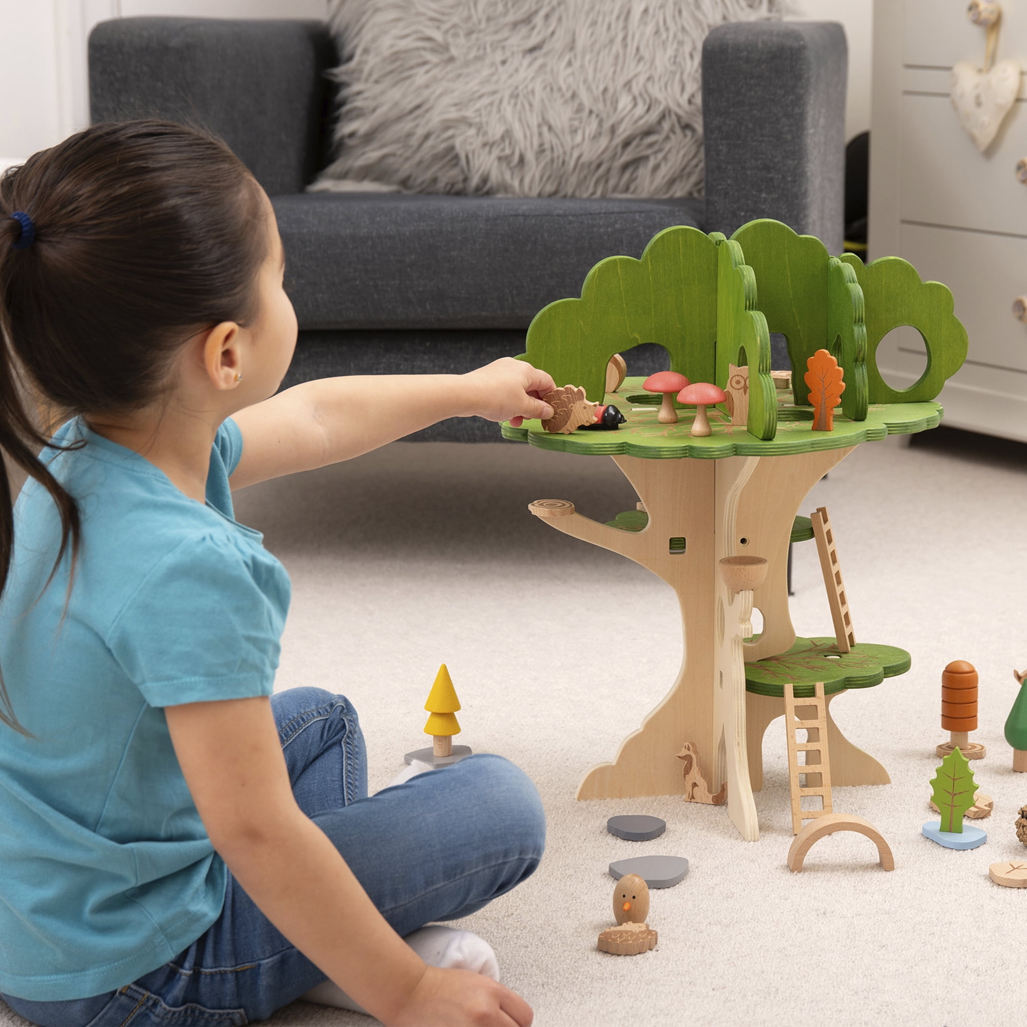 TickiT Woodland Trail Treehouse - Walmart.com