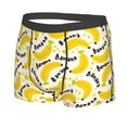 thumbnail image 2 of Balery Banana Fruit Men's Boxer Briefs, Soft and Breathable Cotton Underwear with nylon Waistband-X-Large, 2 of 9
