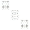 thumbnail image 3 of Ganchos enrollables para cortina de ducha Wosthever 12 piezas de Acero inoxidable accesorios universales, 3 of 6