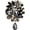 Black Tear Drop, variant on Vintage Crystal Flower Bouquet Brooch, Large Multicolor Floral Lapel Pin for Suits, Coats & Handbags – Formal Party Accessory for Adults
