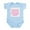 Sky Blue, variant on CafePress - Nana & Pop Pop Wrapped Around Infant Bodysuit - Baby Light Bodysuit, Size Newborn - 24 Months