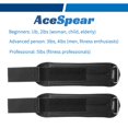 thumbnail image 2 of Juego de pesas para tobillo Ace Spear para hombres, mujeres y niños, 0,45 kg, 0,9 kg, 1,35 kg, 1,8 kg, 2,25 kg, 2 of 7