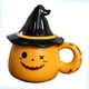 thumbnail image 1 of Taza de leche, taza fantasma de Halloween, artículos para beber, taza de té, decoración con tapa, taza de café Naranja, 1 of 9