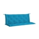 thumbnail image 1 of Cojín para banco exterior Benzara Claire, 150 cm, tela azul, 1 of 6