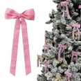 thumbnail image 5 of Velvet Bows Christmas Tree Decorations Christmas Tree Garland Bows Interior Christmas Decorations, 5 of 6